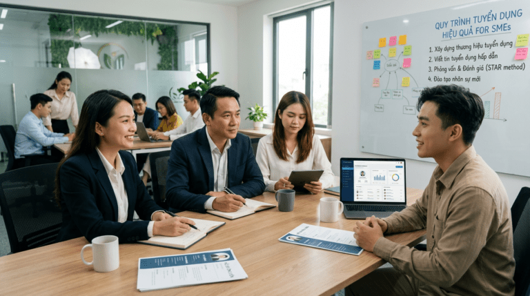 Bí quyết tuyển dụng nhân sự hiệu quả cho doanh nghiệp SMEs