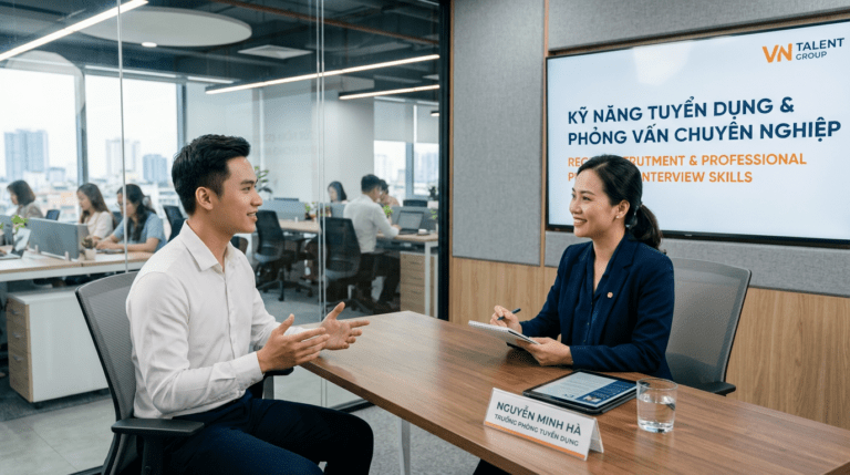 Kỹ năng tuyển dụng & Phỏng vấn chuyên nghiệp