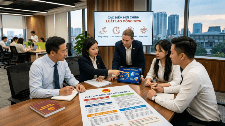 Những thay đổi quan trọng của Luật lao động mới nhất năm 2026