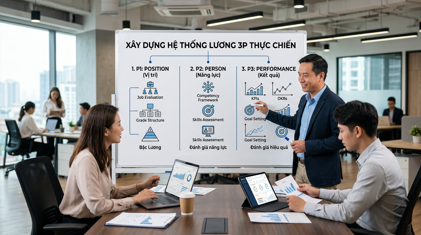 Xây dựng hệ thống lương 3P thực chiến